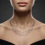 925 silver semi necklace