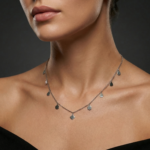 925 silver semi necklace