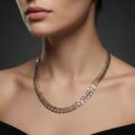 925 silver semi necklace